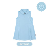 Mooi Dress Anak Perempuan Comfy Girls Polo Dress