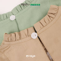 Mooi x Nussa Rarra Gamis Basic Anak Gamis Anak Perempuan Raya Collection