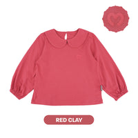 Mooi Atasan Anak Perempuan Comfy Girls Long Sleeve Collar