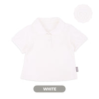 Mooi Atasan Anak Perempuan Comfy Girls Cotton Polo Top