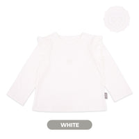 Mooi Atasan Anak Perempuan Comfy Girls Ruffle Long Sleeve