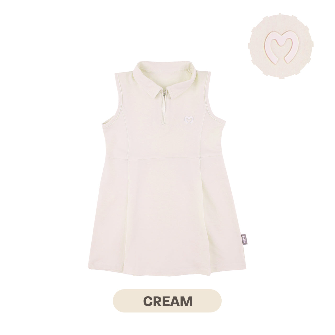 Mooi Dress Anak Perempuan Comfy Girls Polo Dress