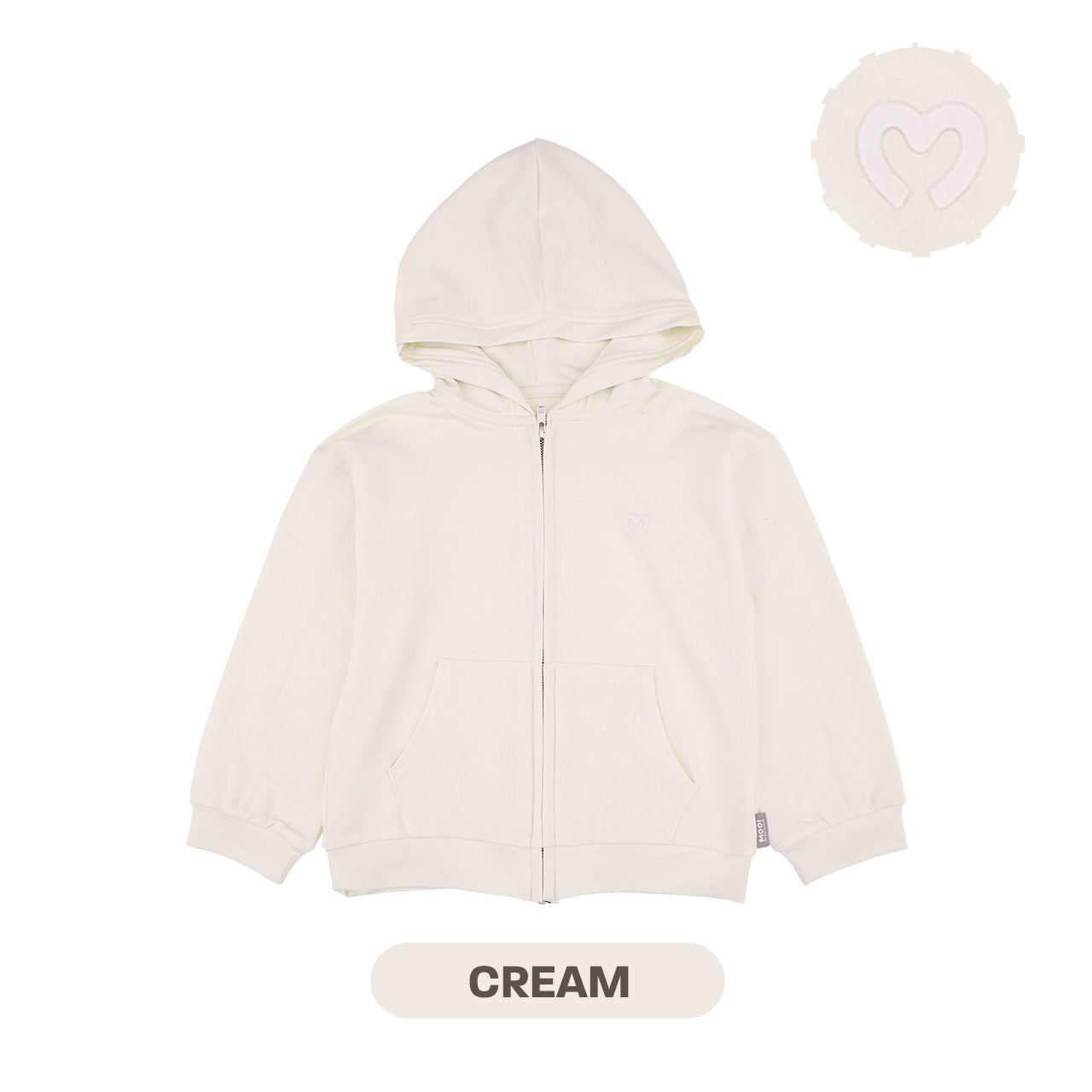 Mooi Atasan Hoodie Panjang Anak Comfy Jacket Hoodie