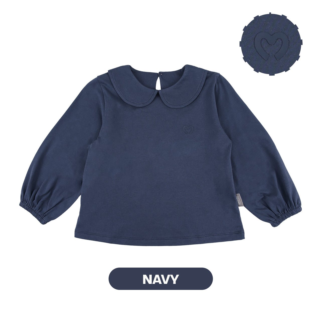 Mooi Atasan Anak Perempuan Comfy Girls Long Sleeve Collar