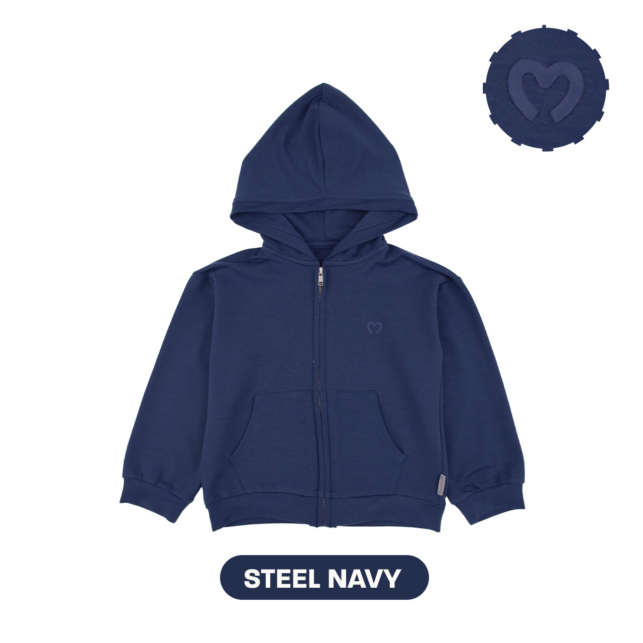 Mooi Atasan Hoodie Panjang Anak Comfy Jacket Hoodie