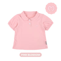 Mooi Atasan Anak Perempuan Comfy Girls Cotton Polo Top
