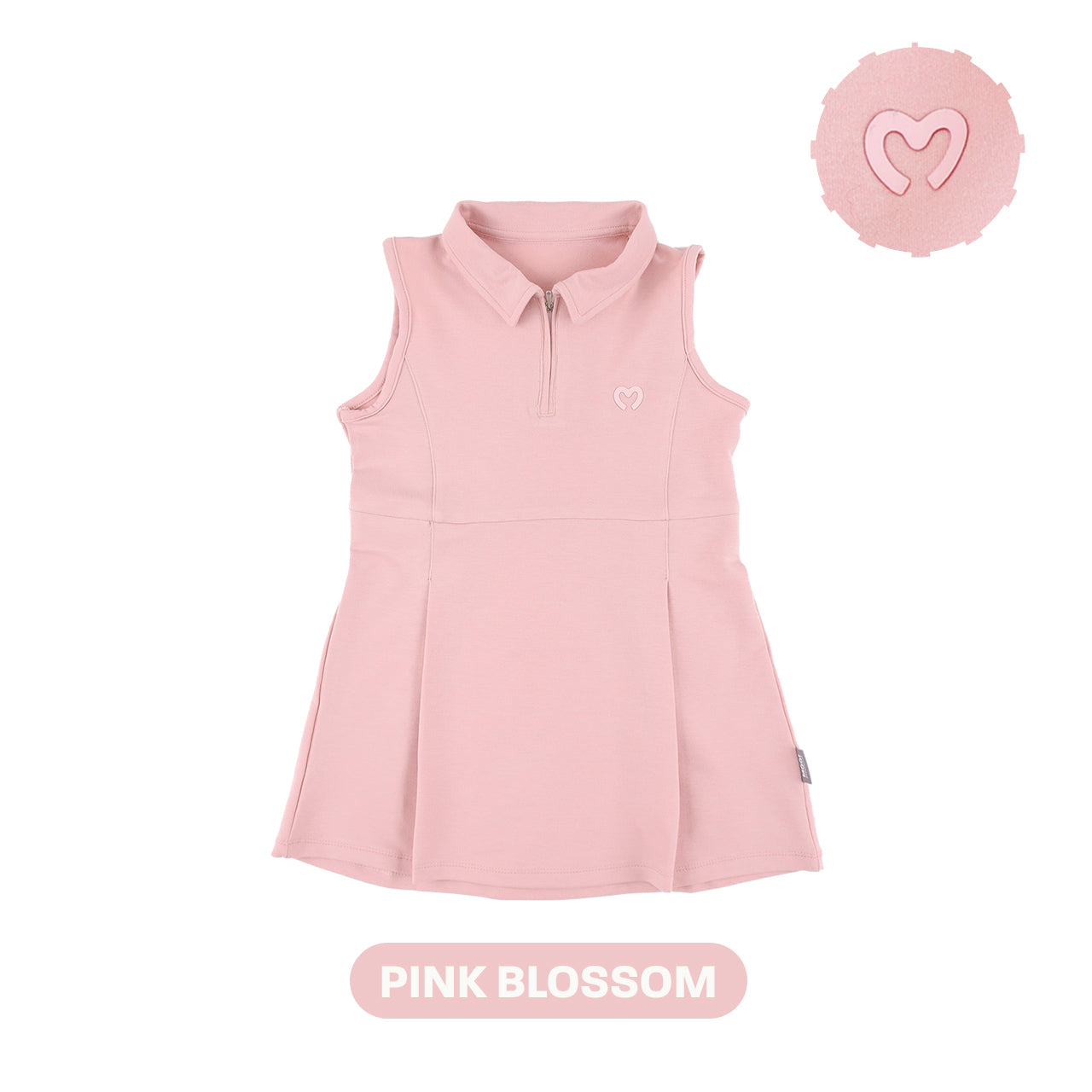 Mooi Dress Anak Perempuan Comfy Girls Polo Dress