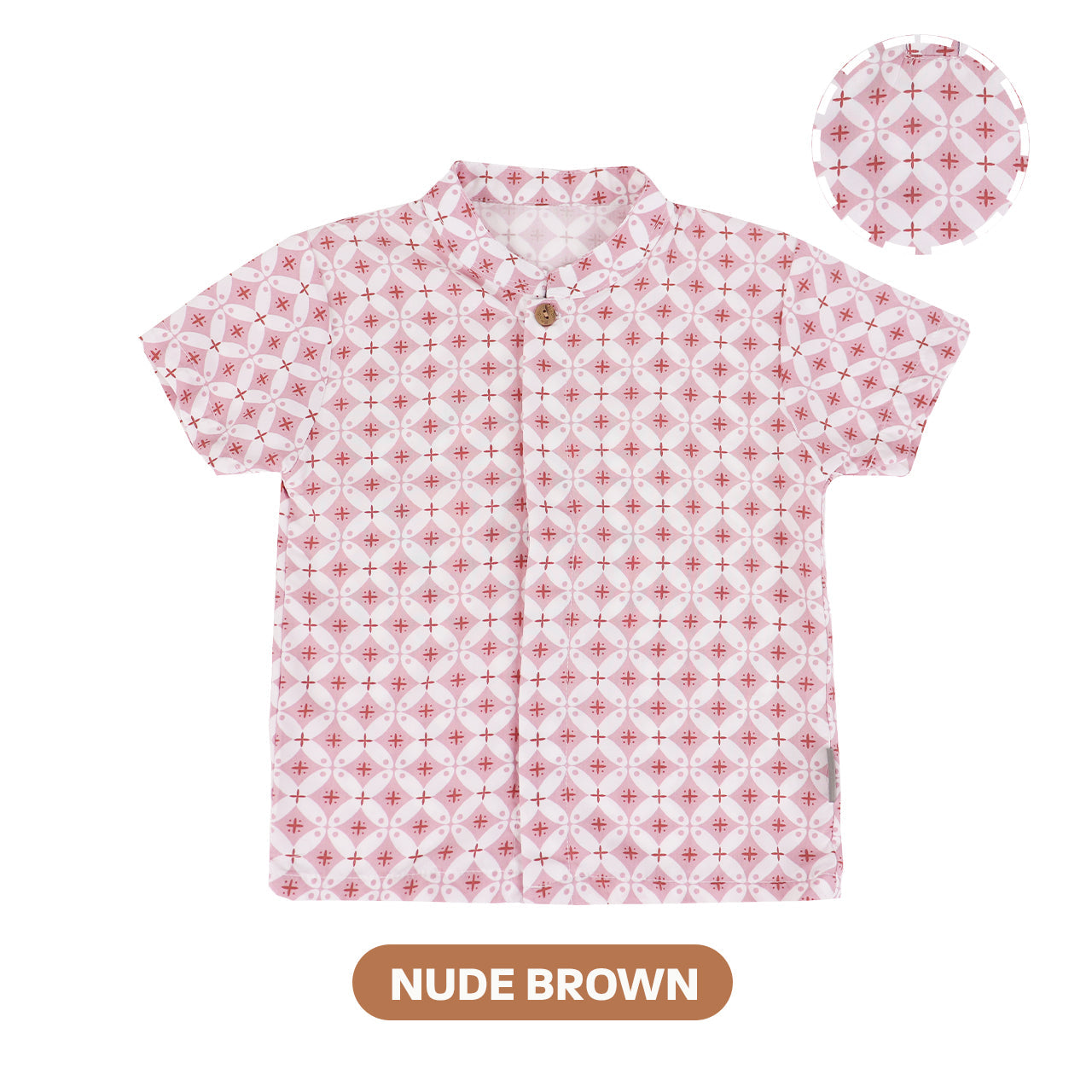 Mooi Atasan Batik Kemeja Anak Laki-Laki Sadewa Batik Shirt