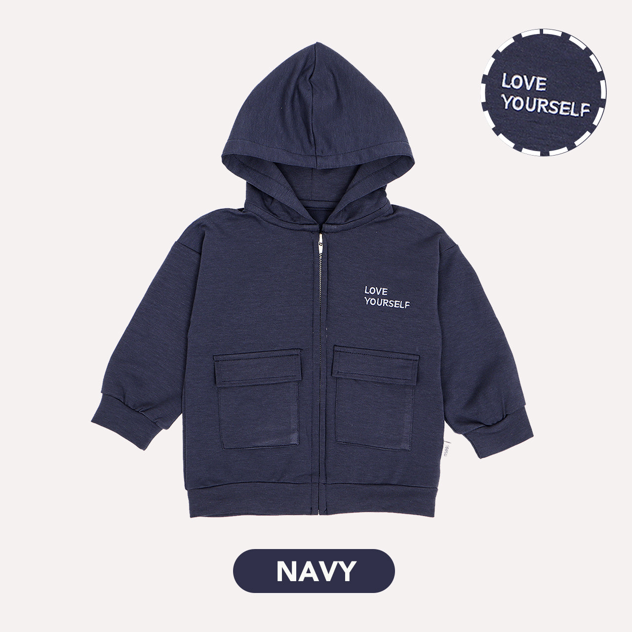 Mooi Atasan Hoodie Panjang Anak Mikey Hoodie