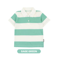 Mooi Kemeja Anak Laki-Laki Yuko Striped Polo