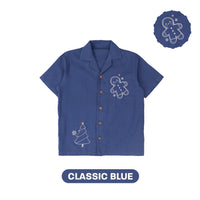 Mooi Kemeja Anak Laki-laki Christmas Collection Bentley Shirt