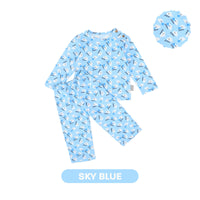 Mooi Setelan Piyama Anak Mikio Pajamas Set Print