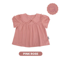 Mooi Atasan Anak Perempuan Eleanor Puff Top
