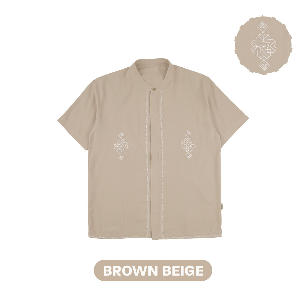 Mooi Atasan Pria Kemeja Pria Raya Collection Ashal Koko