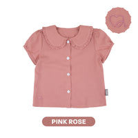 Mooi Atasan Anak Perempuan Charlotte Puff Shirt