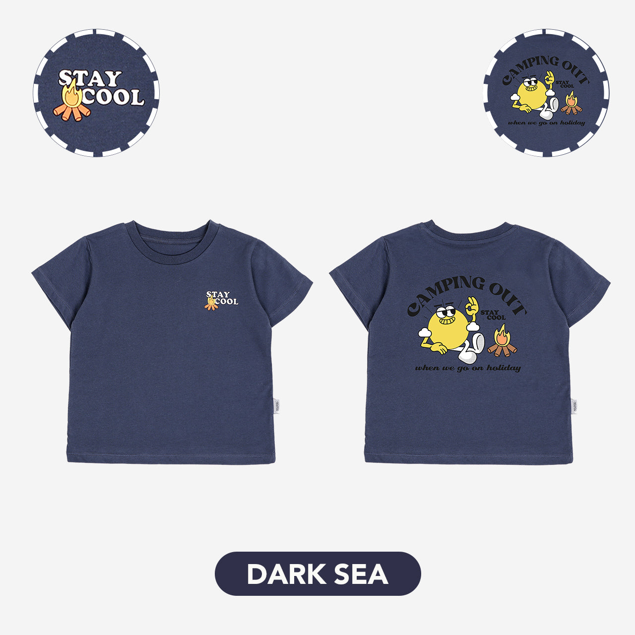 Mooi Kaos Anak Unisex Graphic Tee V1