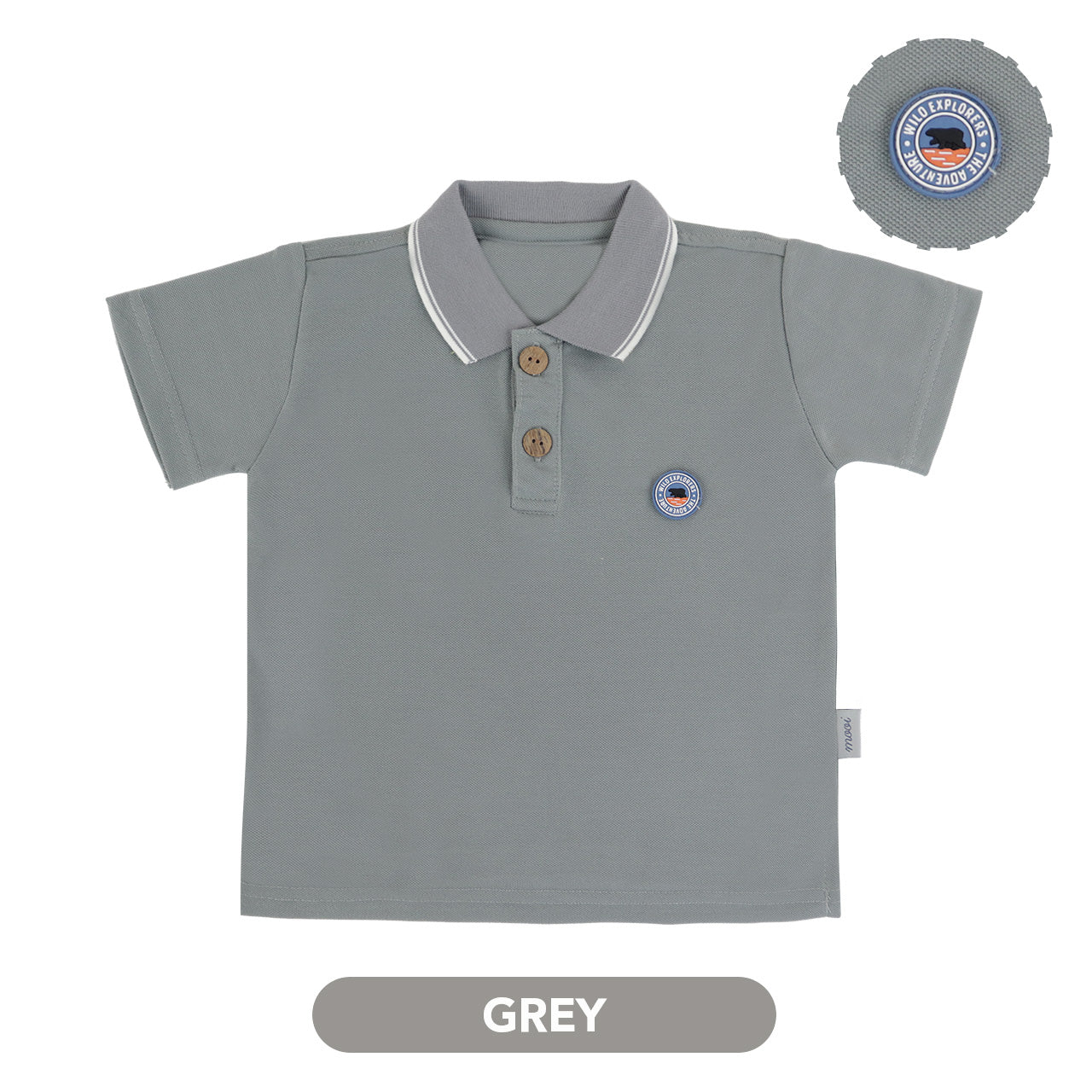 Mooi Kemeja Anak Laki-Laki Polo Shirt V1