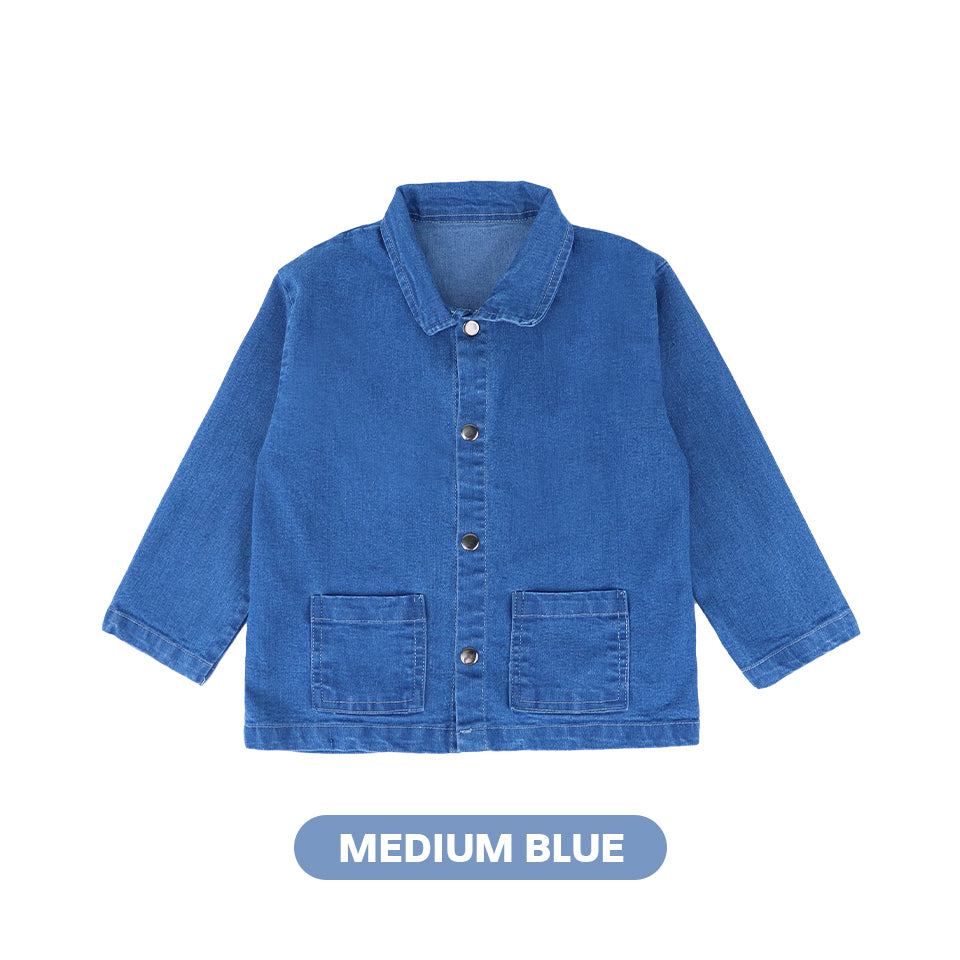 Mooi Jaket Jeans Anak Naka Denim Jacket