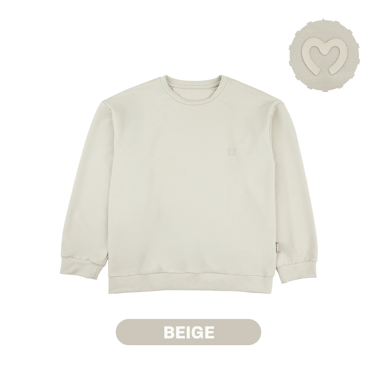 Mooi Comfy Teens Sweater Basic Atasan Lengan Panjang Teens