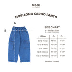 Mooi Celana Jeans Anak Kids Denim Nobi Long Cargo Pants