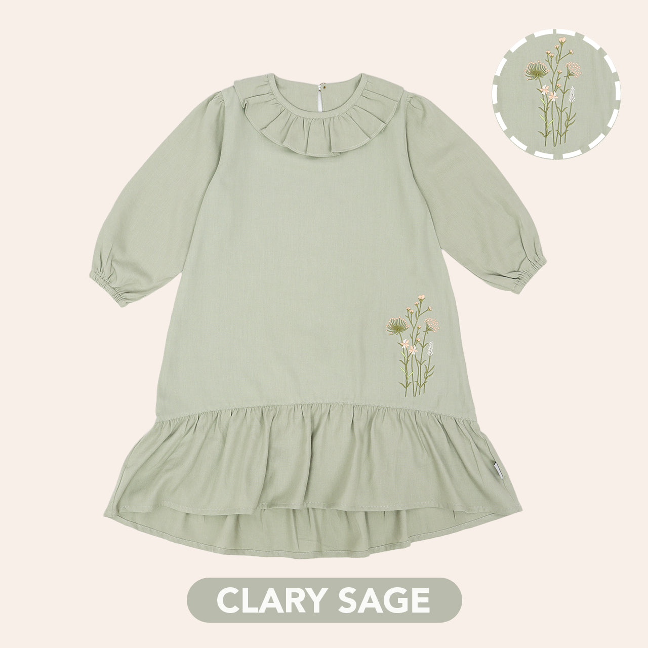Mooi Dress Anak Gamis Anak Perempuan Mazaya Dress