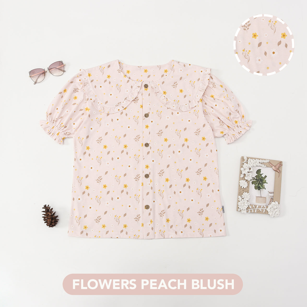 Mooi Atasan Wanita Carissa Top Mom