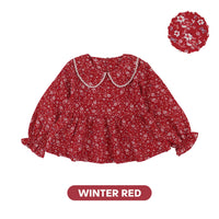 Mooi Atasan Anak Perempuan Christmas Collection Nancy Top