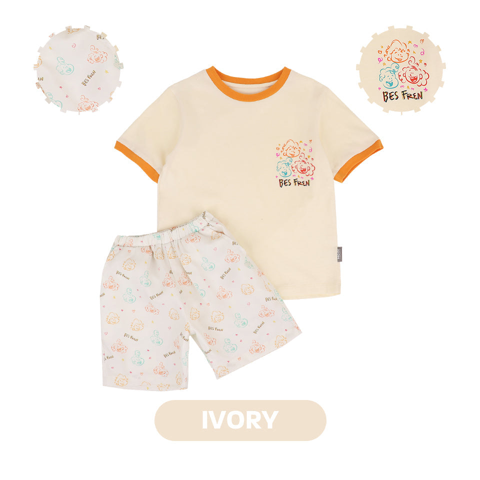 Mooi x Jumbo Setelan Anak Vintage Set