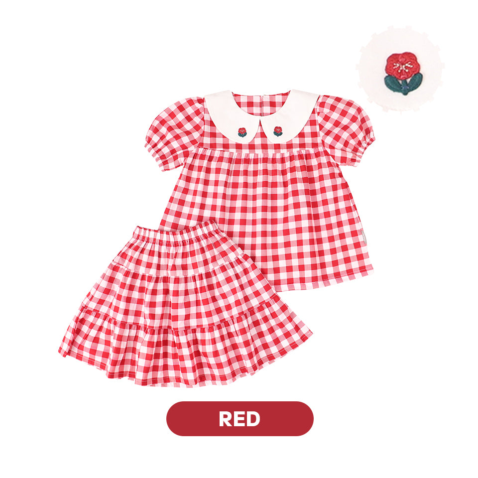 Mooi Setelan Anak Perempuan Christmas Collection Elina Set