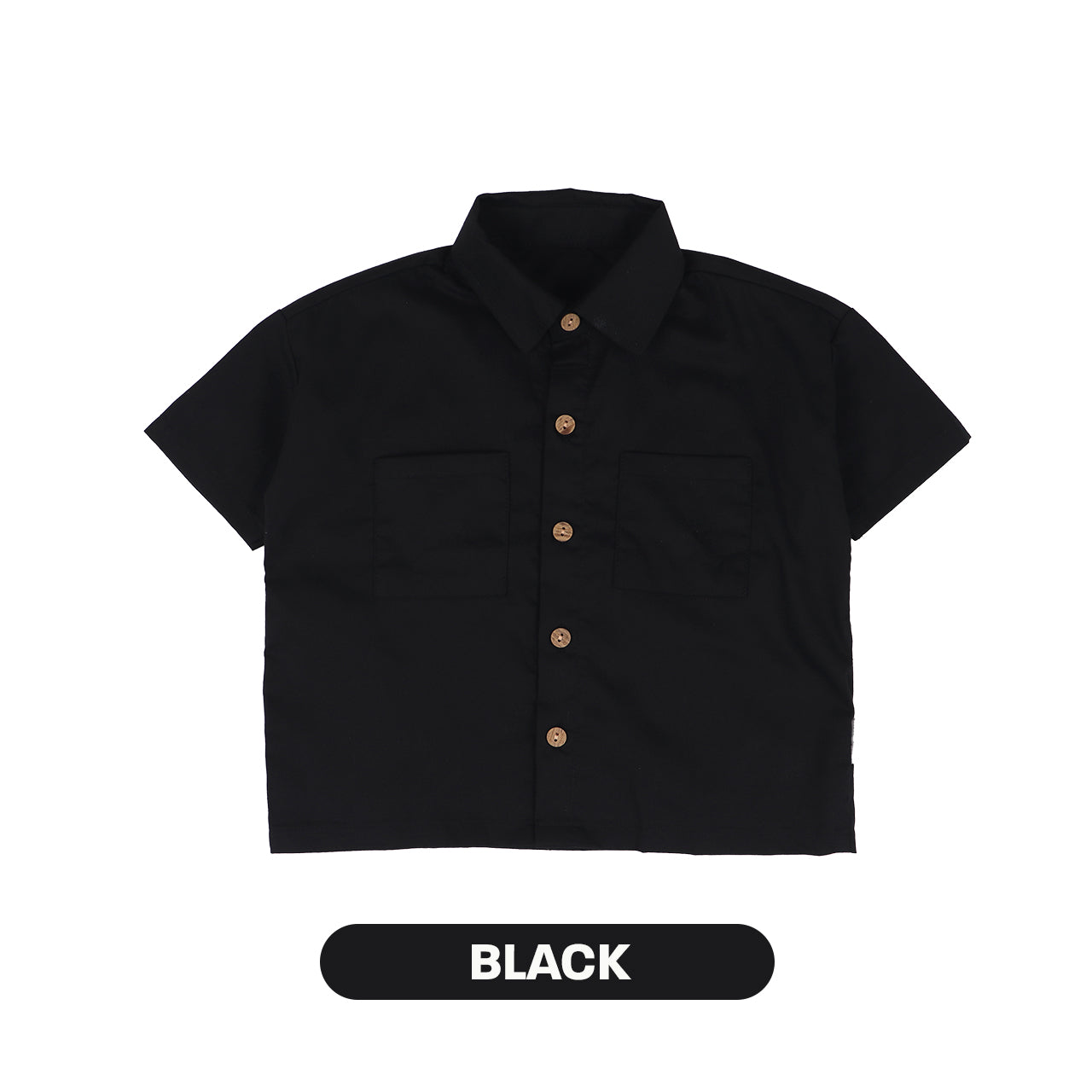 Mooi Kemeja Anak Laki-laki Akio Boxy Shirt Pocket