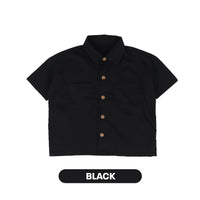 Mooi Kemeja Anak Laki-laki Akio Boxy Shirt Pocket