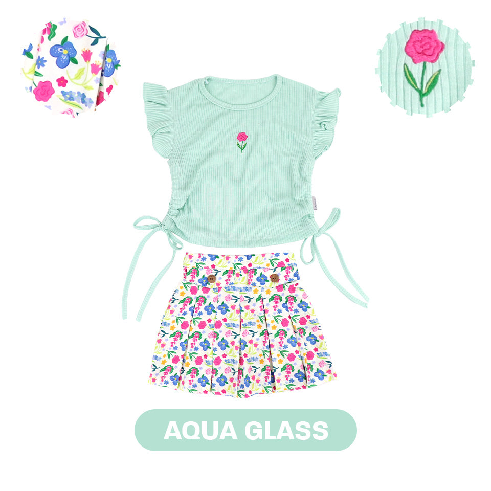 Mooi X Dinda Puspitasari Setelan Anak Perempuan Angel Set