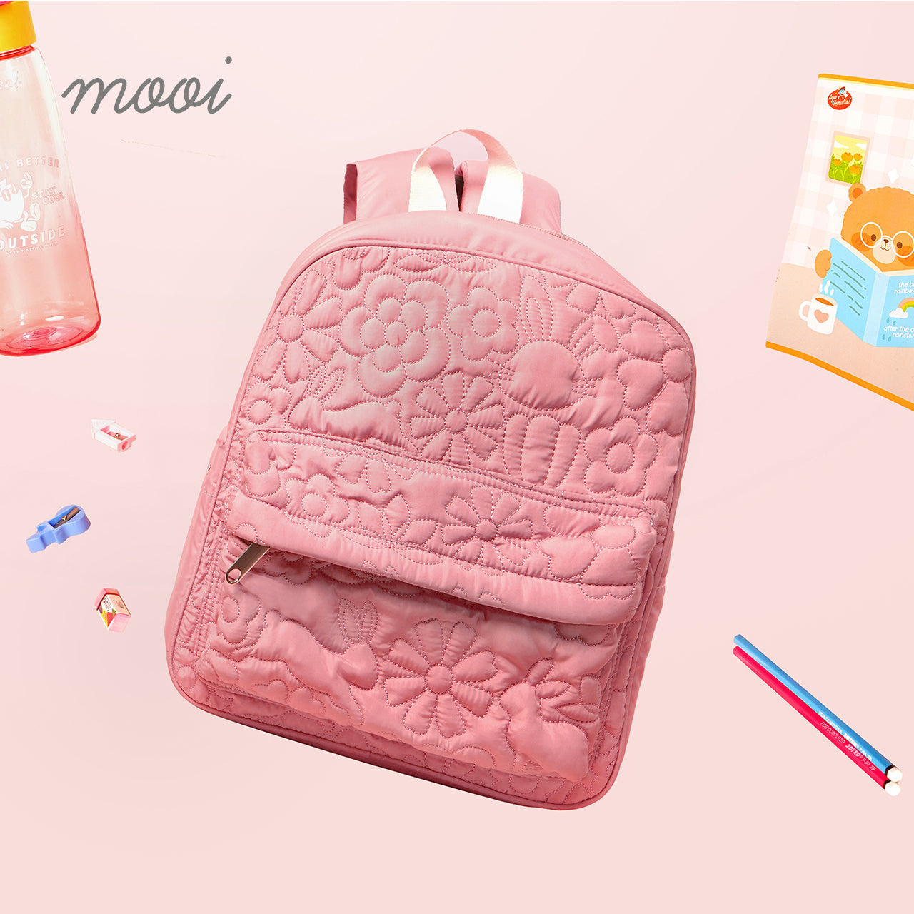 Mooi Tas Ransel Anak Bailey Quilted Backpack