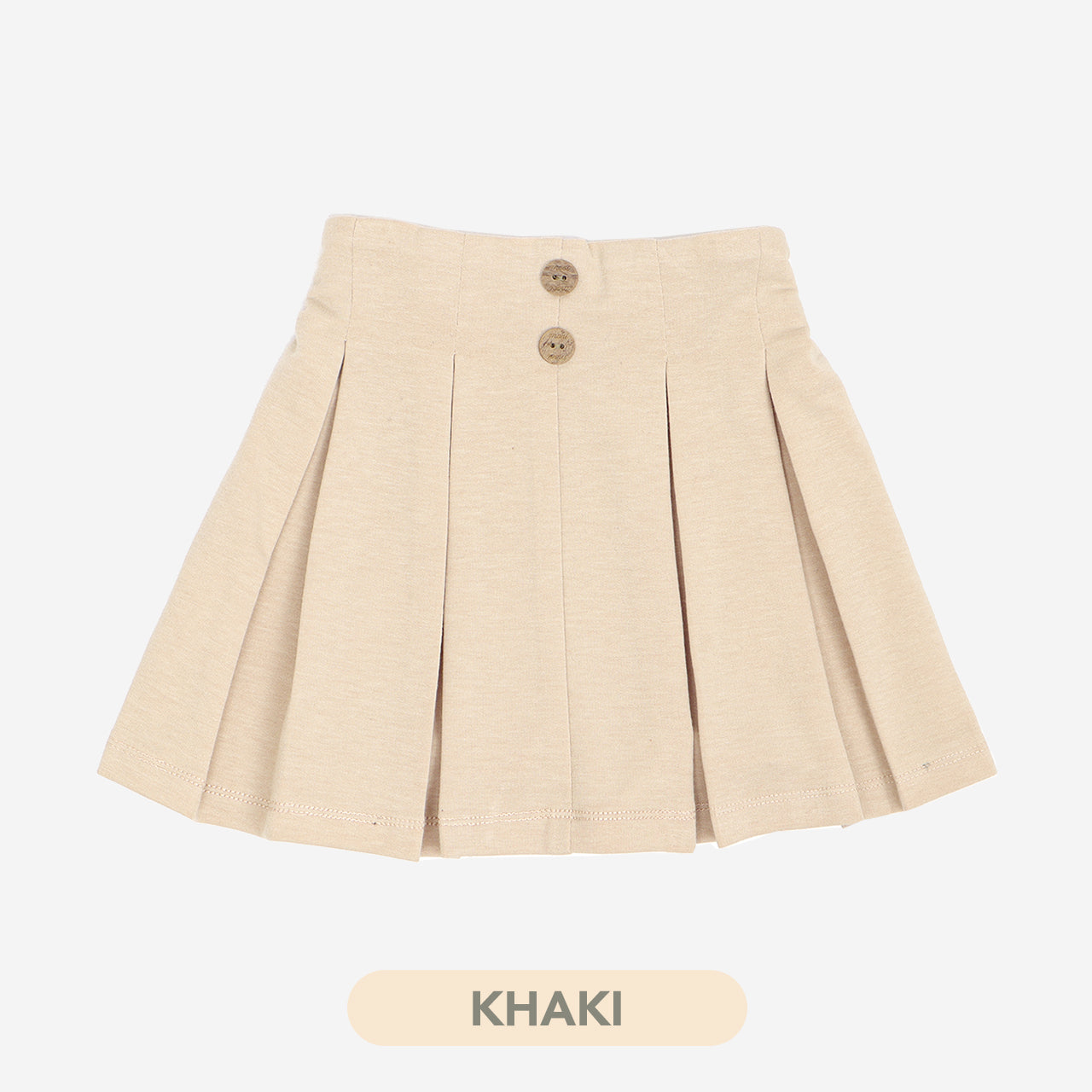 Mooi Rok Celana Anak Perempuan Ayako Skort Pleat Pants