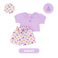 Mooi X Dinda Puspitasari Setelan Anak Perempuan Clarisse Set
