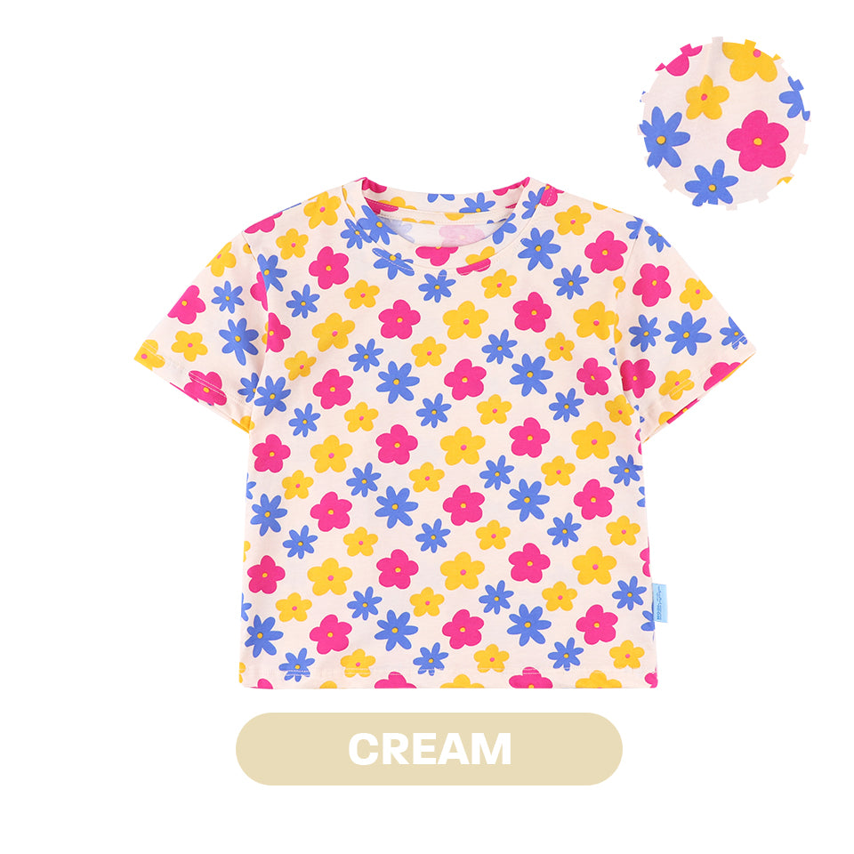 Mooi X Dinda Puspitasari Atasan Anak Perempuan T-shirt Tee