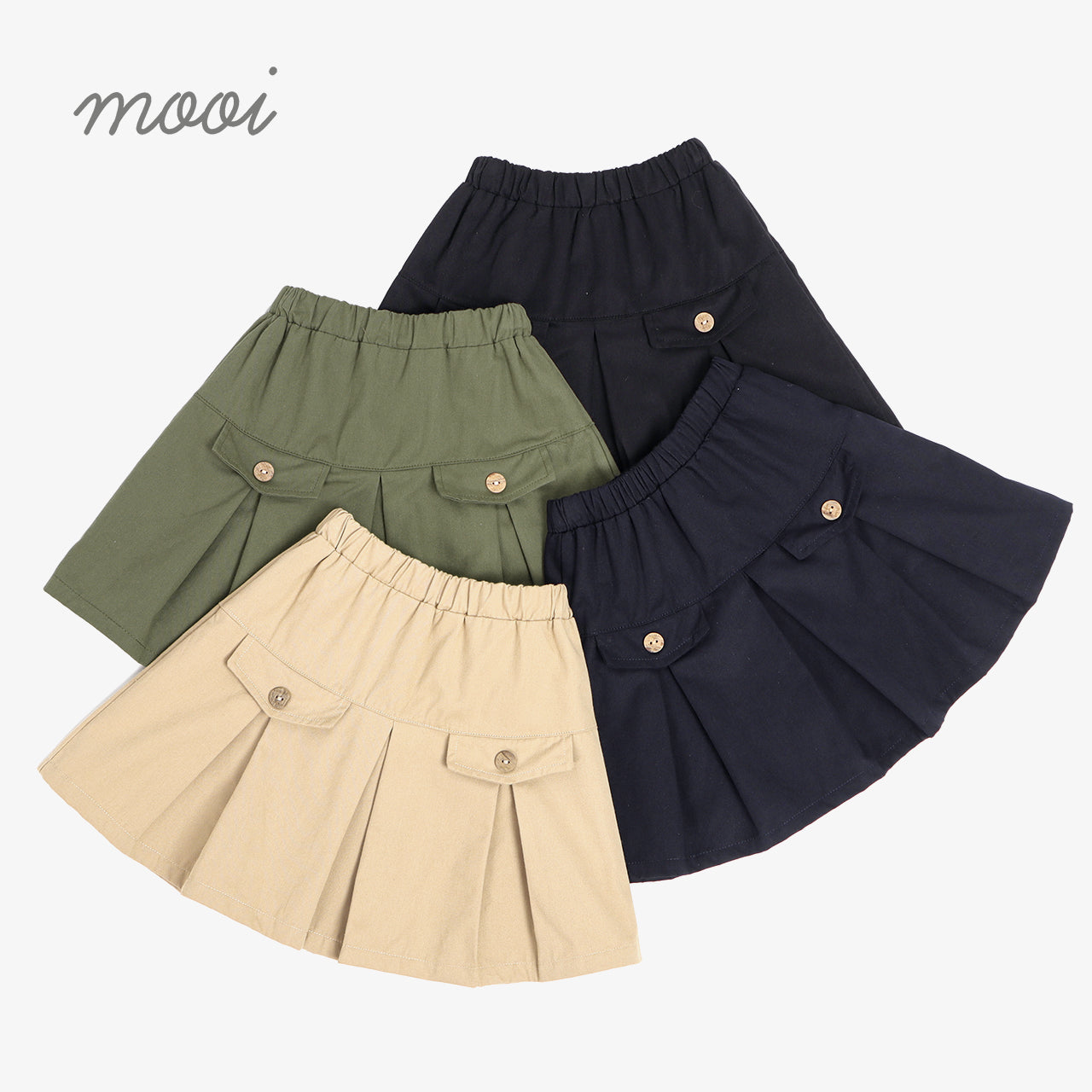 Mooi Rok Anak Perempuan Anya Short Skirt