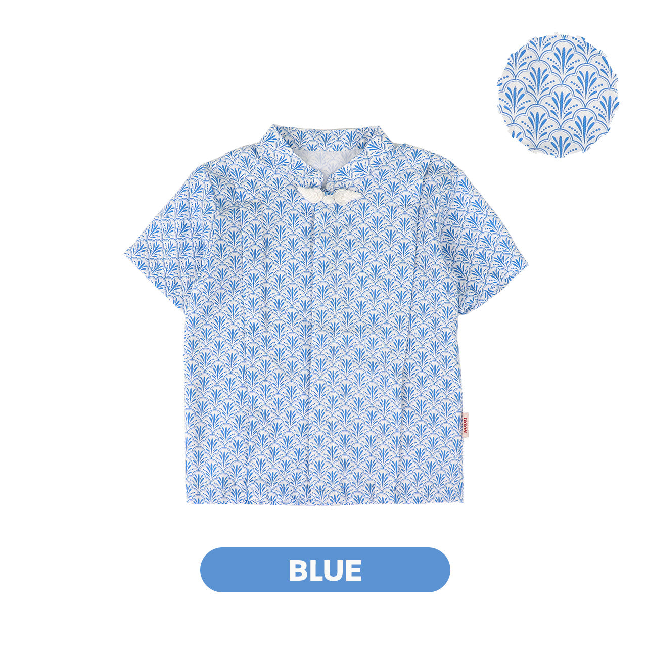 Mooi Kemeja Anak Laki-Laki Lunar Collection Lee Cheongsam Shirt