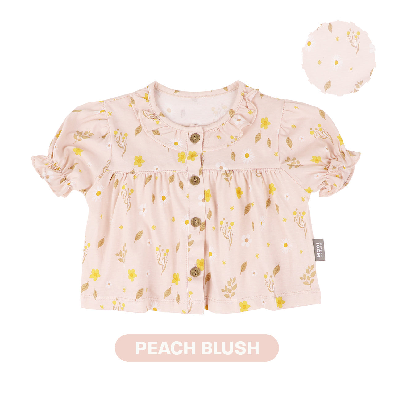 Mooi Atasan Anak Perempuan Daisy Top