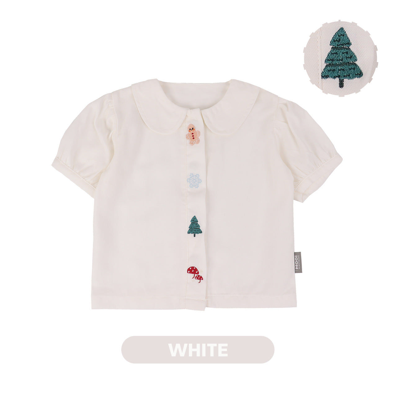 Mooi Atasan Anak Perempuan Christmas Collection Adeline Top