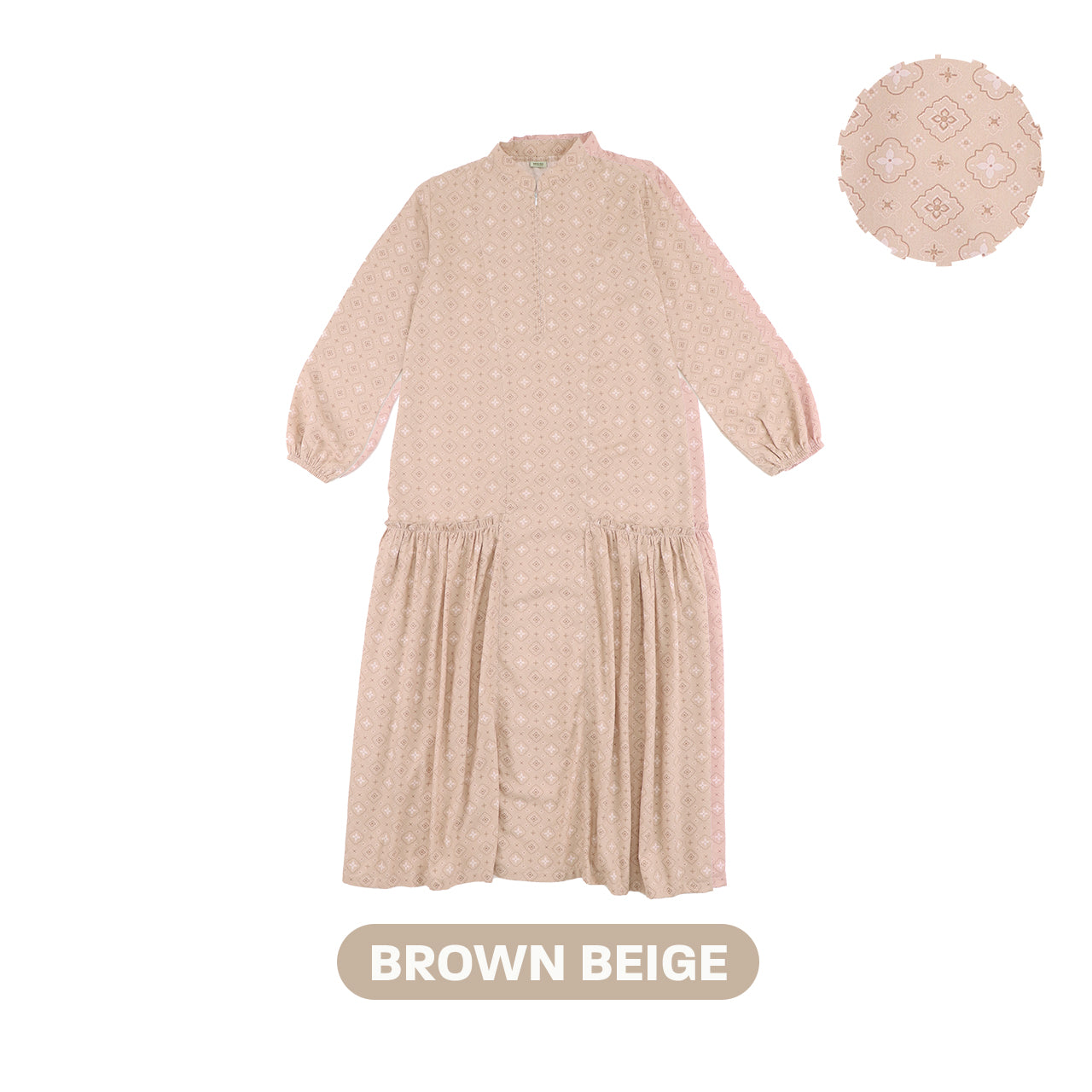 Mooi Dress Dewasa Raya Collection Gaena Gamis Adult Sandya Series