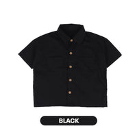 Mooi Kemeja Anak Laki-laki Akio Boxy Shirt Pocket