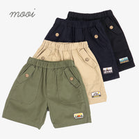 Mooi Celana Pendek Chinos Cargo Anak Alexi Pocket Short Cargo Chinos