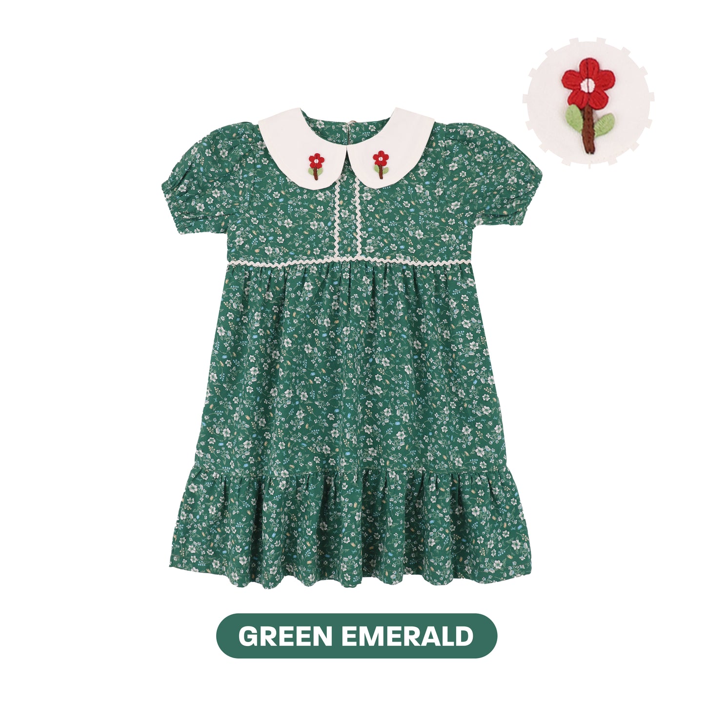 Mooi Dress Anak Perempuan Christmas Collection Averyl Dress