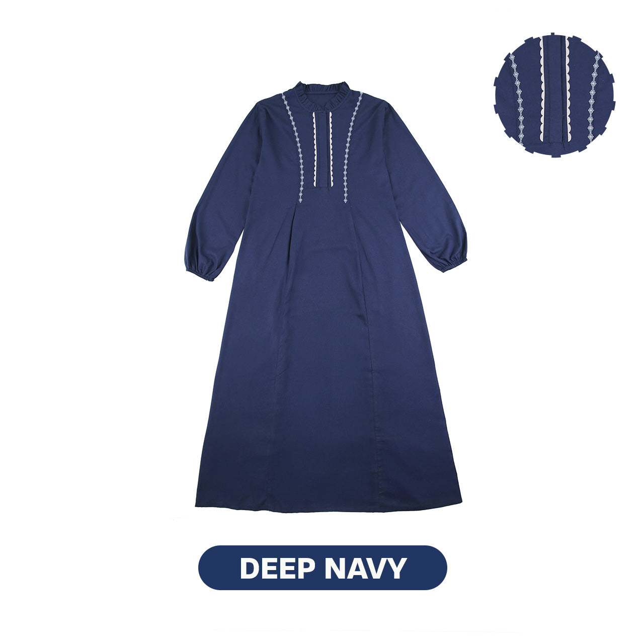 Mooi Dress Dewasa Raya Collection Siara Gamis Adult Basic Series 2026