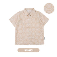Mooi Atasan Batik Kemeja Anak Laki-Laki Mahagra Batik Shirt