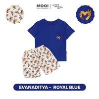 Mooi Artventure x Illustrator Pocket Tee Set Setelan Anak