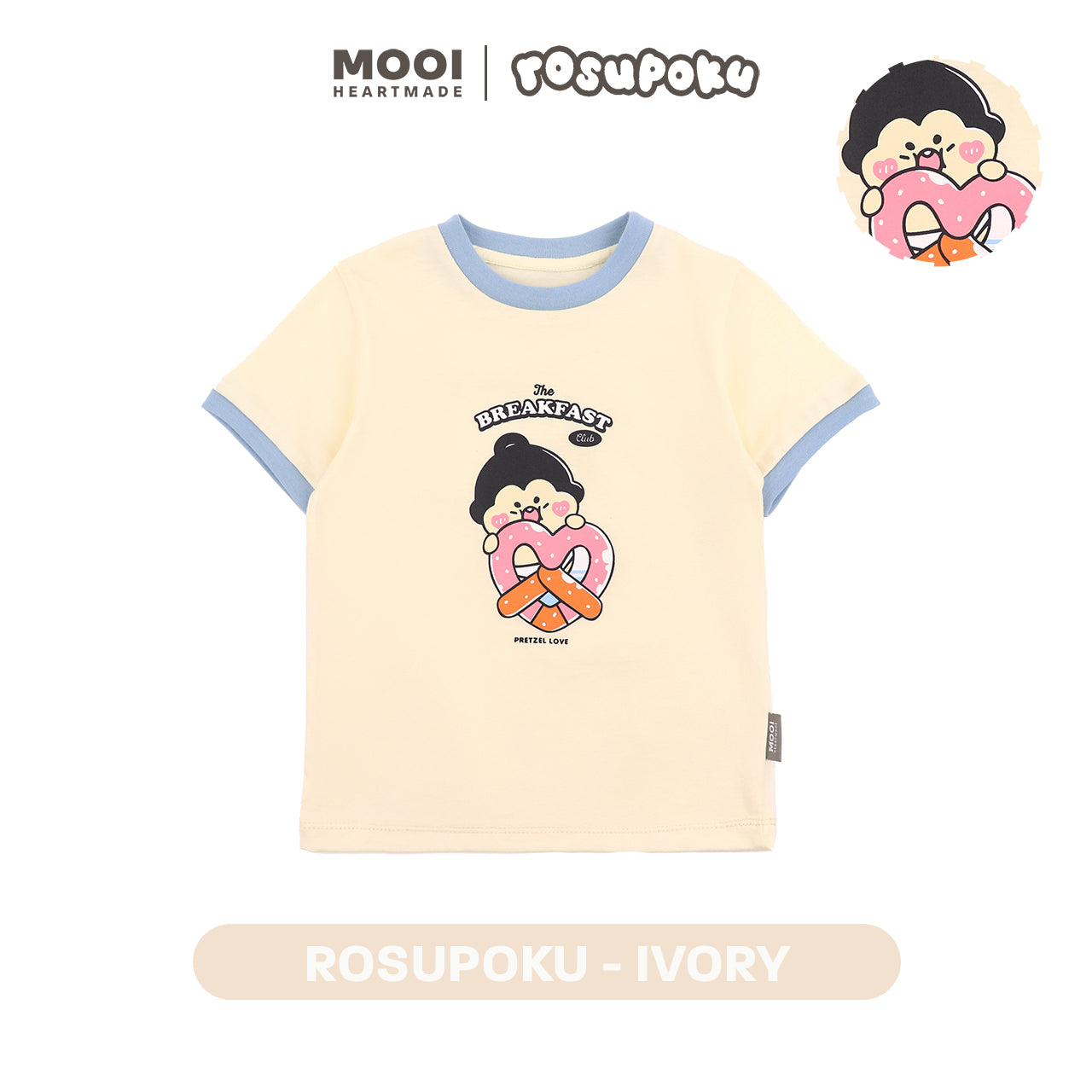 Mooi Artventure x Illustrator Vintage Tshirt Tee Kaos Anak