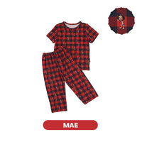 Mooi x Jumbo Setelan Anak Unisex Tencel Short Pajamas Kids