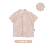 Mooi Atasan Batik Kemeja Anak Laki-Laki Zayyan Batik Shirt